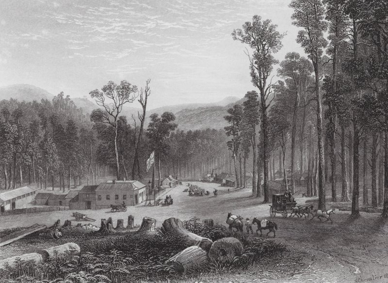 Australien: Marysville, Victory von Samuel (after) Prout