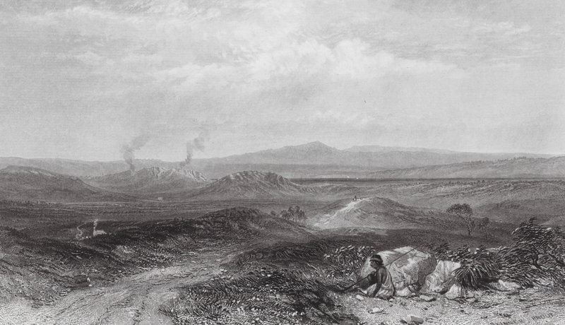 Australien: Blick in der Nähe von Botany Bay von Samuel (after) Prout