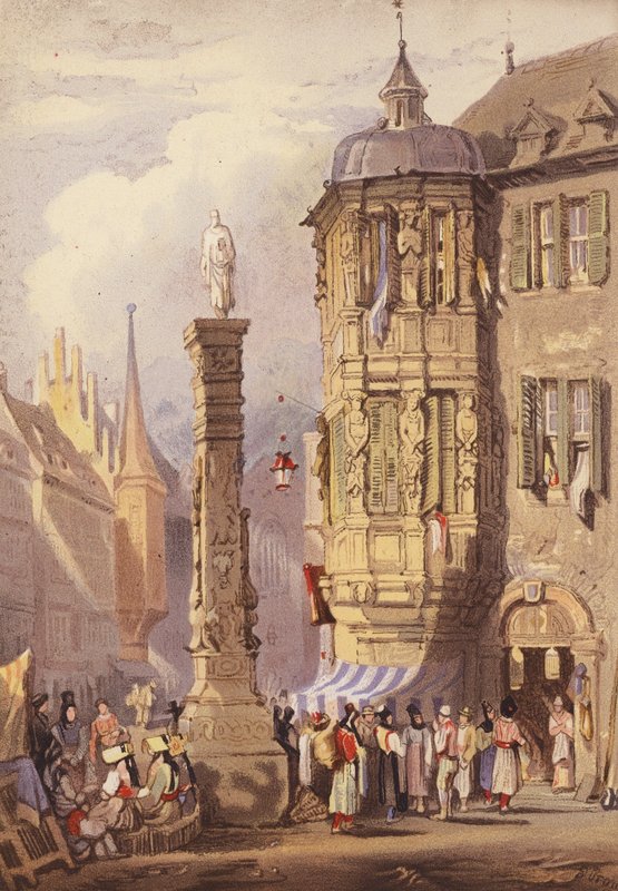 Würzburg von Samuel (after) Prout