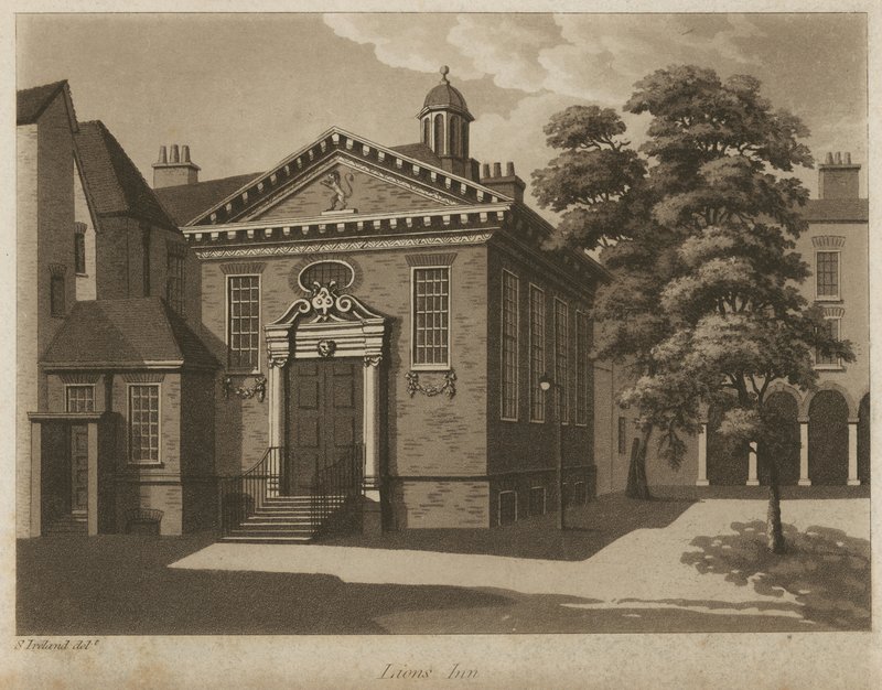 Lions Inn, London von Samuel Ireland