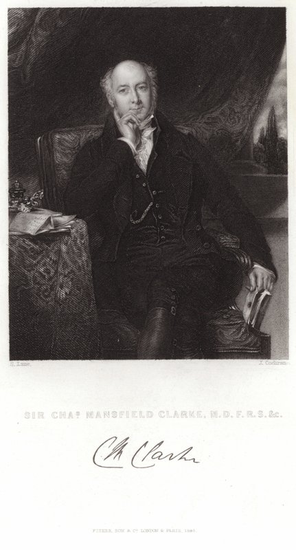 Porträt von Sir Charles Mansfield Clarke von Samuel Lane