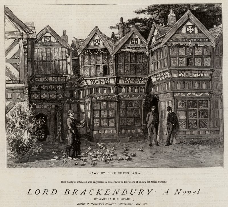 Lord Brackenbury, ein Roman von Samuel Luke Fildes