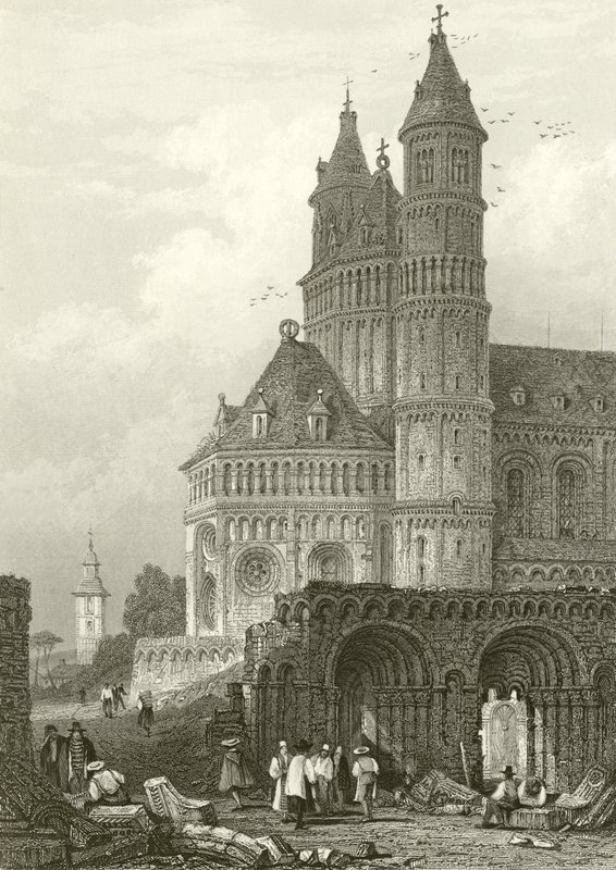 Die Kathedrale von Worms von Samuel Prout