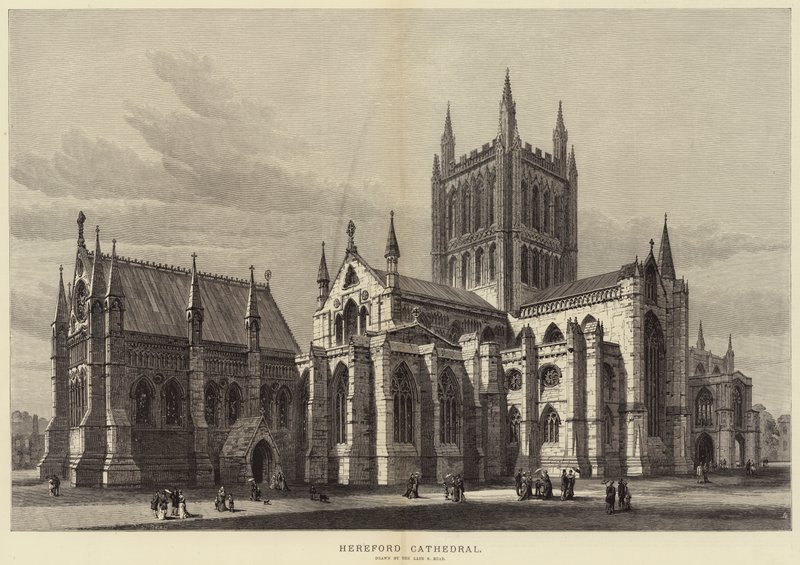 Kathedrale von Hereford von Samuel Read