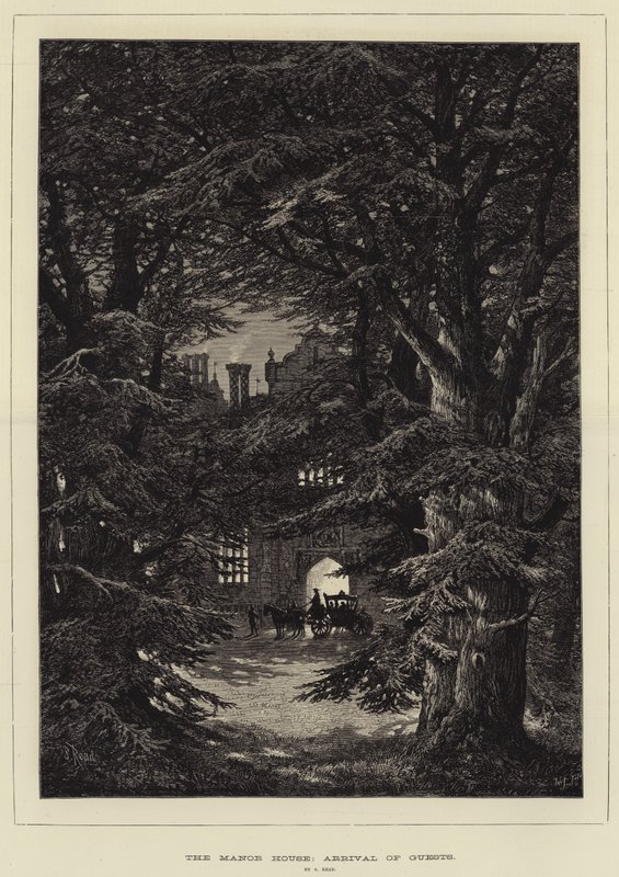 Das Herrenhaus, Ankunft der Gäste von Samuel Read