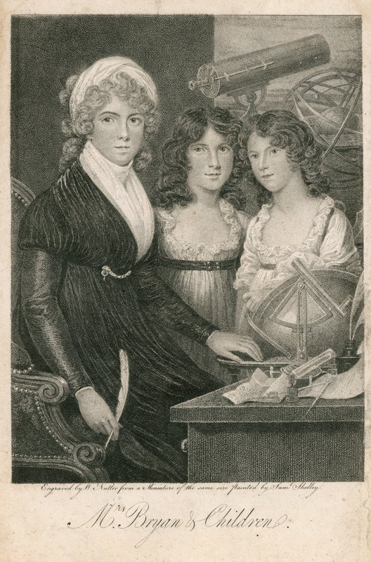 Mrs Bryan und Kinder von Samuel Shelley