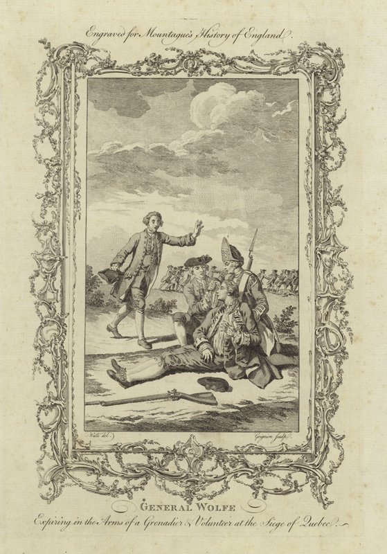 Der Tod von General James Wolfe von Samuel Wale