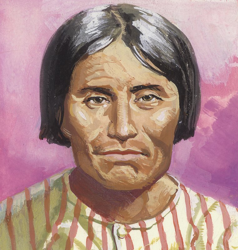 Häuptling Kintpuash von Severino Baraldi