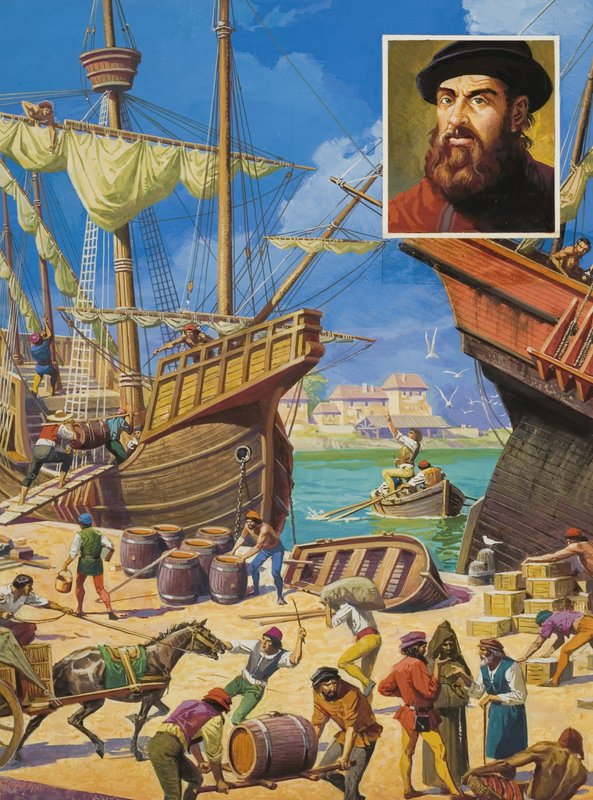 Ferdinand Magellan von Severino Baraldi