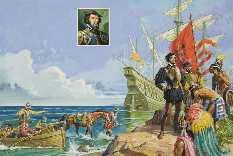Die Handvoll, die ein Imperium eroberten von Severino Baraldi