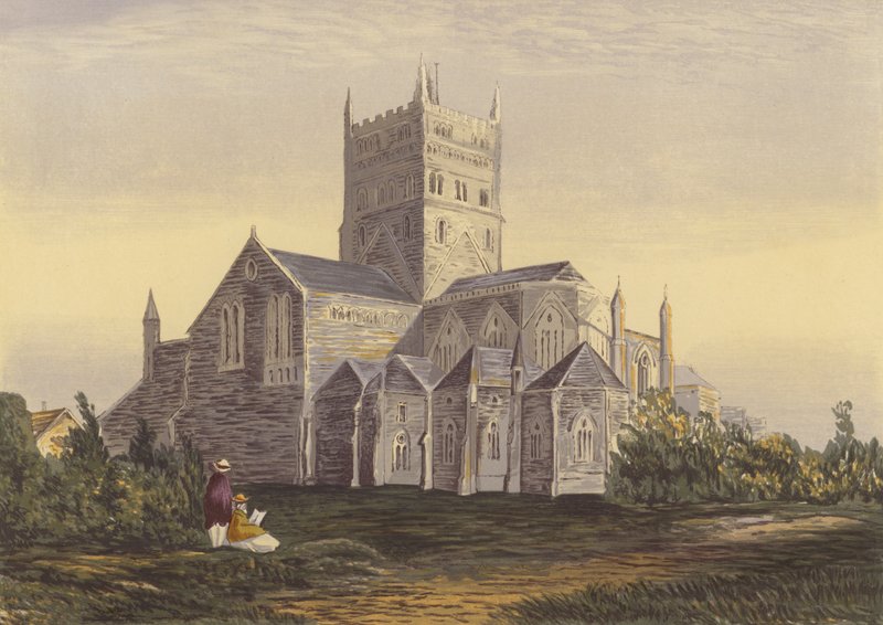 St. Mary, Tewkesbury, Gloucestershire von Sidney Corner