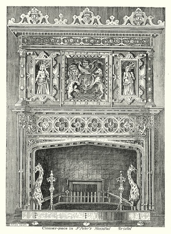 Kamin in St. Peter