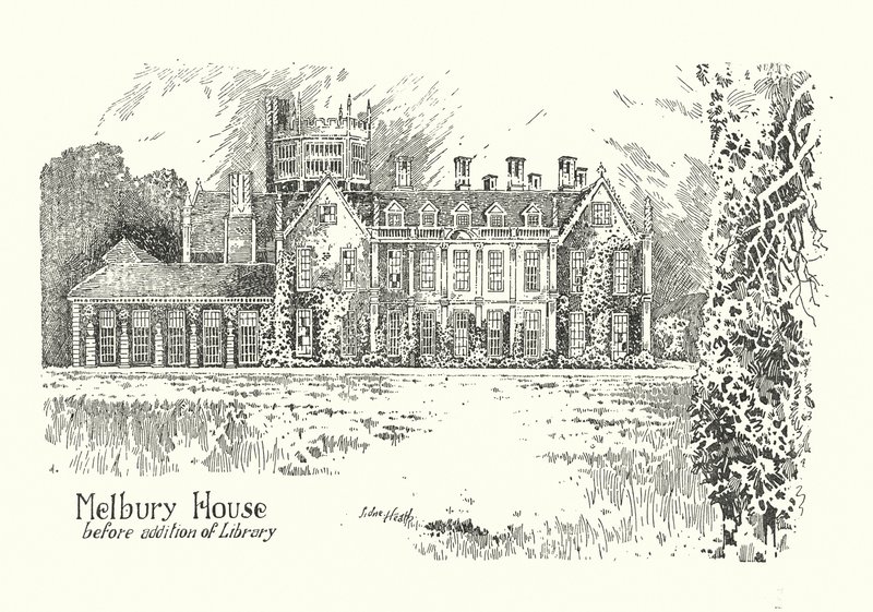 Dorset: Melbury House von Sidney Heath
