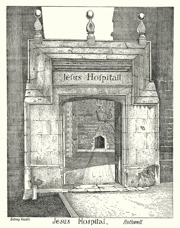 Jesus Hospital, Rothwell von Sidney Heath