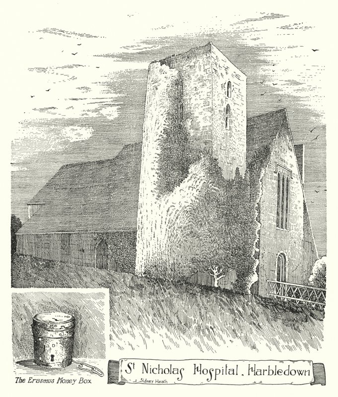 St. Nicholas Hospital, Harbledown von Sidney Heath