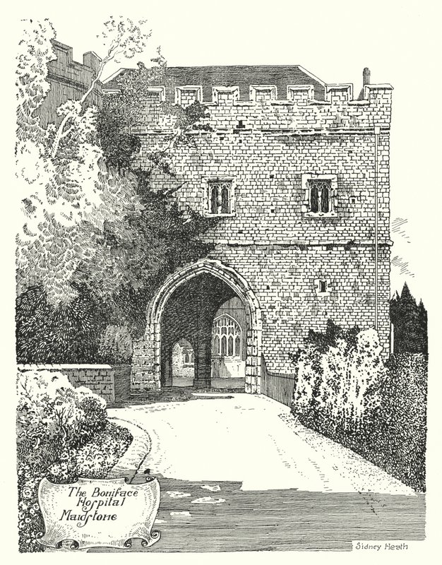 Das Bonifatius-Hospital, Maidstone von Sidney Heath