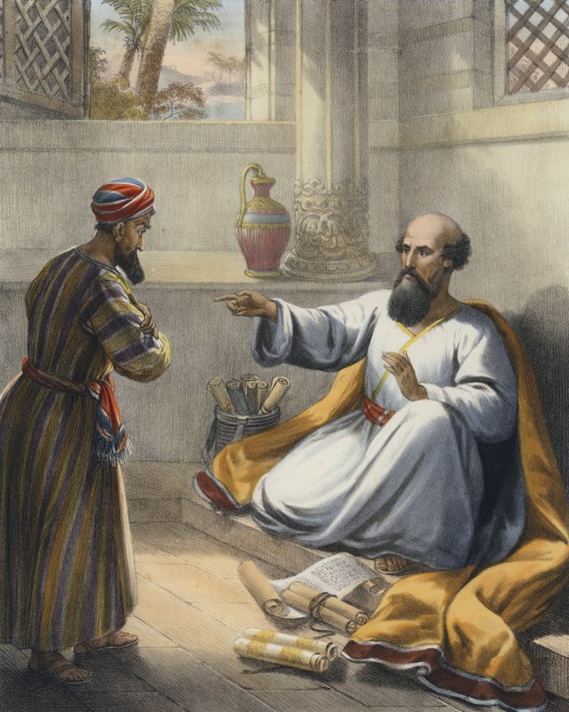 Elisa und Gehasi von Siegfried Detler Bendixen