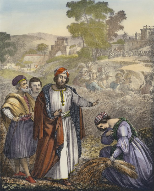 Ruth im Feld von Boas von Siegfried Detler Bendixen