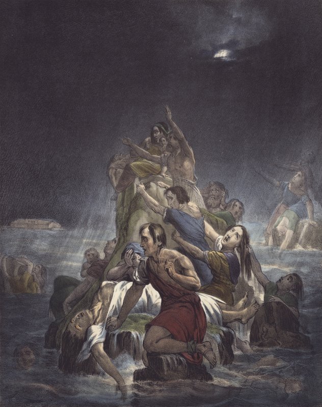 Die Sintflut von Siegfried Detler Bendixen