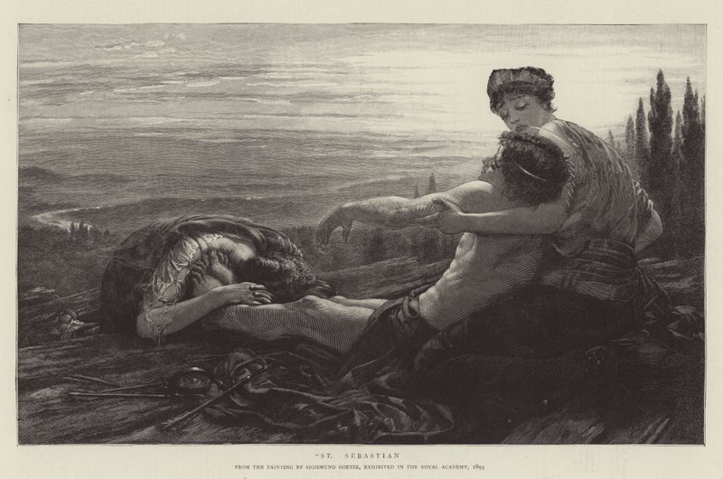 St. Sebastian von Sigismund Christian Hubert Goetze