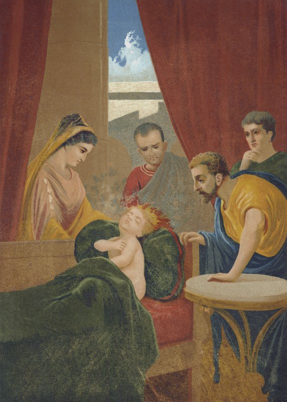 Servius Tullius, legendärer sechster König von Rom von Spanish School