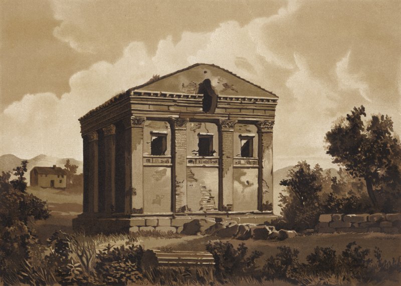 Tempel von Rediculum, Rom von Spanish School