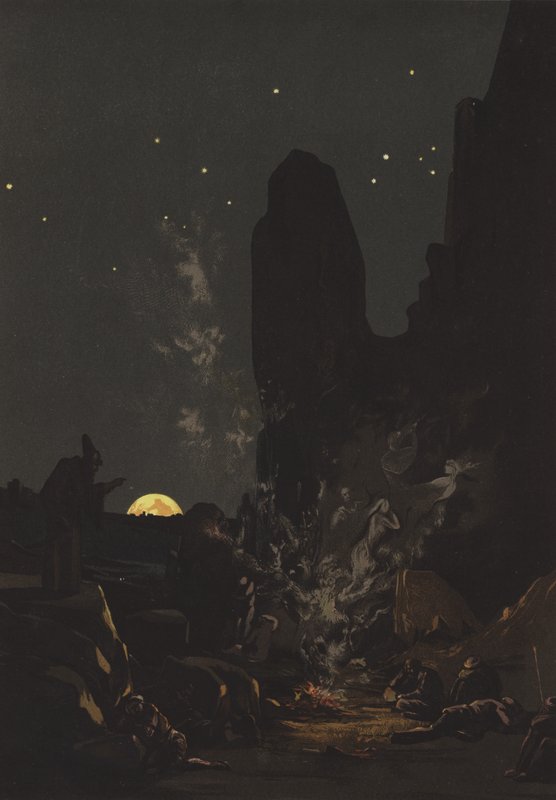 Der Alte vom Berge von Spanish School