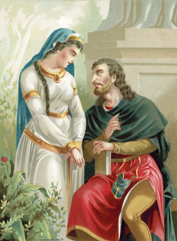 Heloise und Abelard von Spanish School