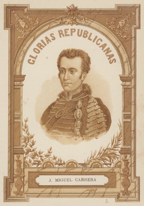 Jose Miguel Carrera, chilenischer General und Politiker von Spanish School