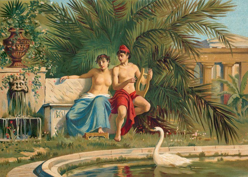 Paris und Helena von Spanish School