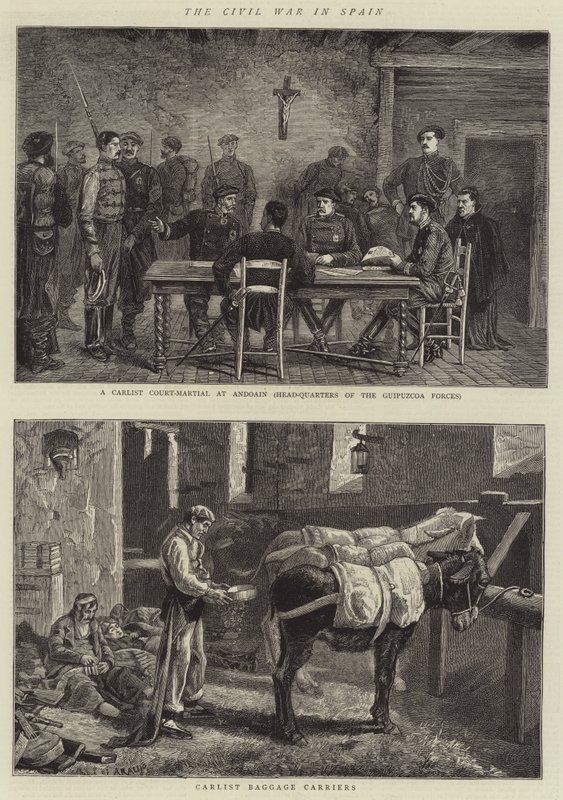 Der Bürgerkrieg in Spanien von Spanish School