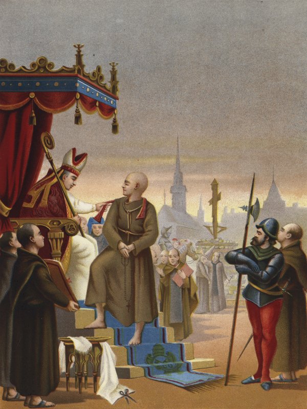 Die Degradierung von Girolamo Savonarola, 1498 von Spanish School