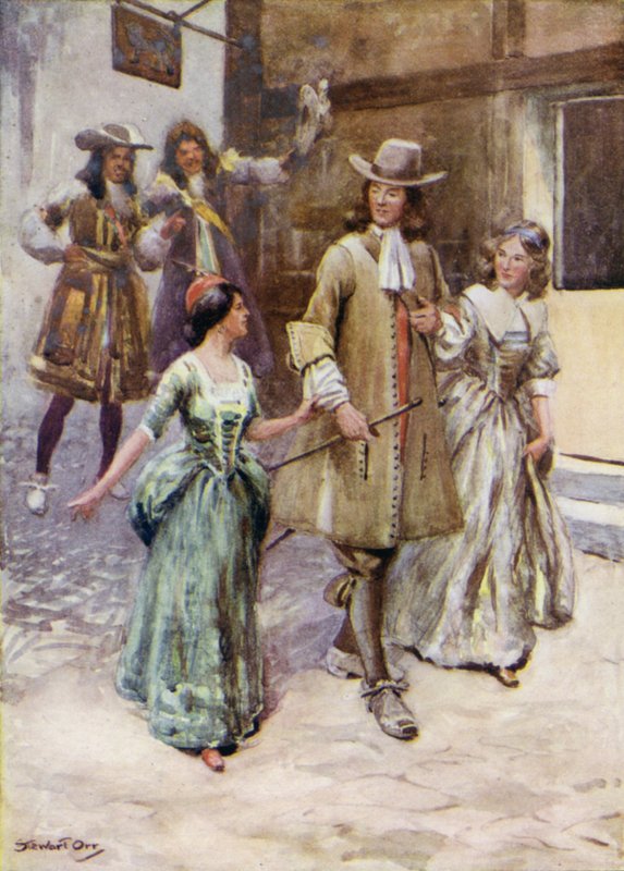 Illustration für Peveril of the Peak von Stewart Orr
