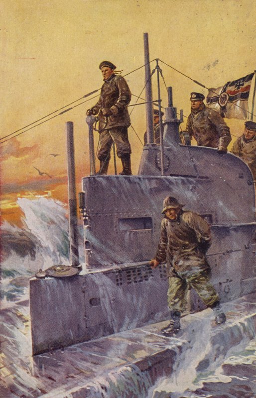Deutsches U-Boot, Erster Weltkrieg, 1917 von Stoewer Willy