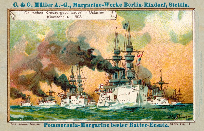 Deutsches Kreuzergeschwader im Fernen Osten (Jiaozhou), 1898 von Stoewer Willy
