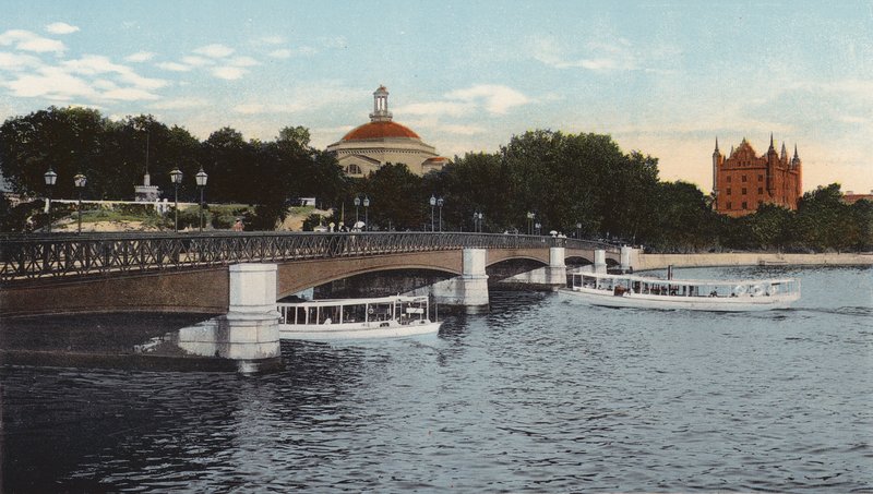 Stockholm: Skeppsholmen (Farbfoto) von Swedish Photographer