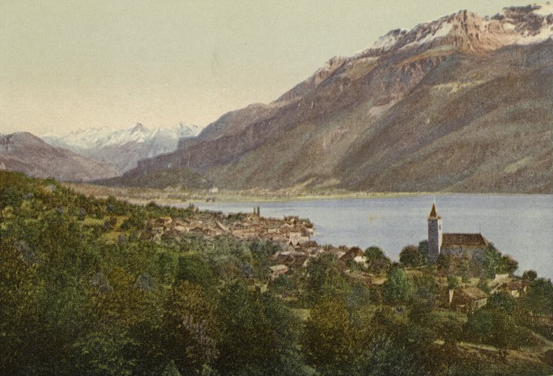 Berner Oberland: Brienz (Farbfoto) von Swiss Photographer
