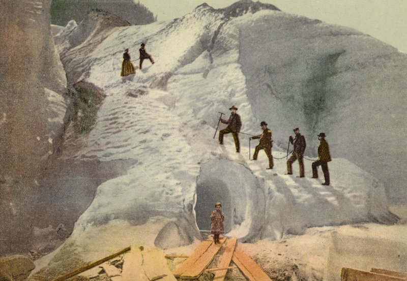 Berner Oberland: Grindelwald, Unterer Gletscher (Farbfoto) von Swiss Photographer