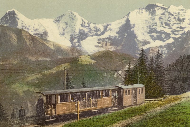 Berner Oberland: Mürrenbahn von Swiss Photographer