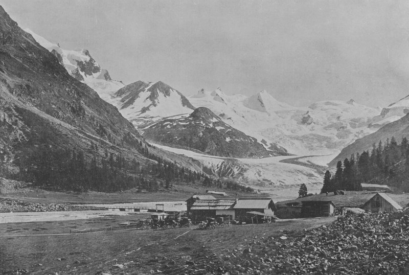 Gletscher von Roseg von Swiss Photographer