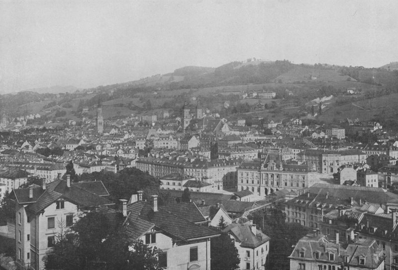 St. Gallen, Gesamtansicht von Swiss Photographer