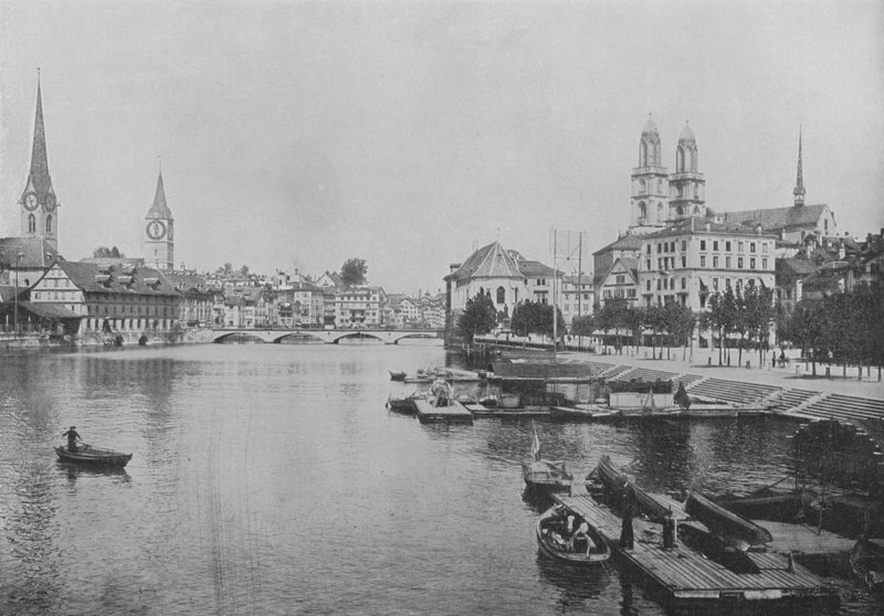 Zürich und die Limmat von Swiss Photographer