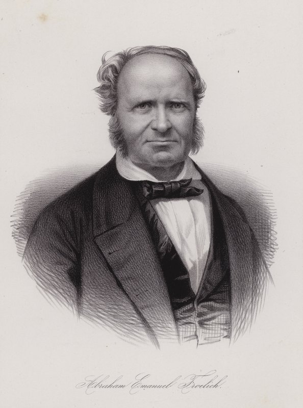 Abraham Emanuel Fröhlich, Schweizer Dichter von Swiss School