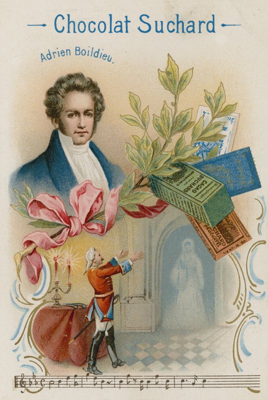 Francois-Adrien Boieldieu, französischer Komponist von Swiss School