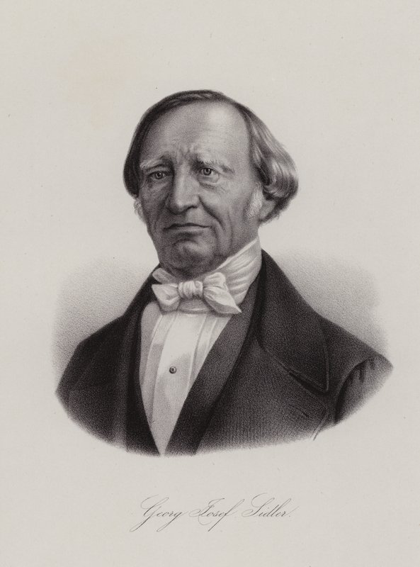 Georg Joseph Sidler, Schweizer Politiker von Swiss School