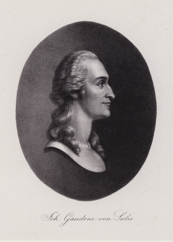 Johann Gaudenz von Salis-Seewis, Schweizer Dichter von Swiss School