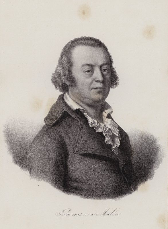 Johannes von Müller, Schweizer Historiker von Swiss School