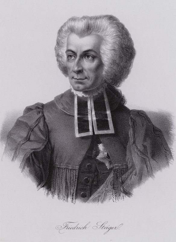 Niklaus Friedrich von Steiger, Schweizer Politiker von Swiss School