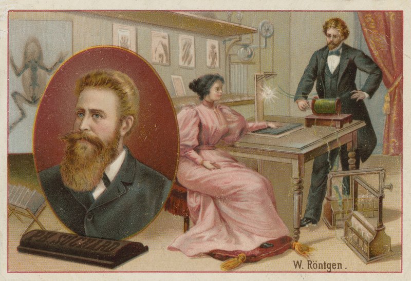 Wilhelm Röntgen, deutscher Physiker von Swiss School