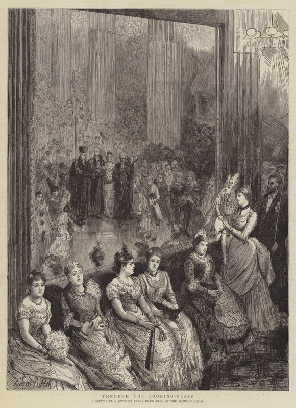 Durch den Spiegel von Sydney Prior Hall